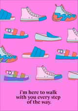 Fearne Cotton's Happy Place Card - Walk Every Step of the Way created by Happy Place