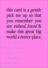 Fearne Cotton's Happy Place Card - Make the World a Better Place created by Happy Place