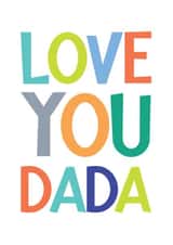 Father's Day Card - Love You Dada created by Studio 9