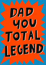 Heartfelt Father’s Day card - Total Legend created by Yan Yu Lee