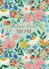 Beautiful Florals Mothers day card for a lovely mom. created by Guncha Kumar