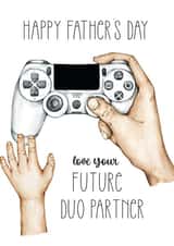 Happy Father's Day - PlayStation Dad - Duo Partner created by The Monochrome Bow