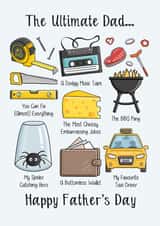 Father's Day Card - The Ultimate Dad created by Creaternet