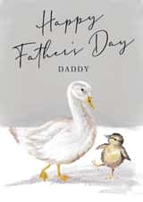 Cute Father's Day Card - Daddy - Goose created by Making Meadows Ltd