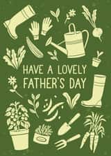 Classic Father’s Day Card - Gardening created by Ellie Newbury