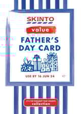 Funny Father's Day Card - Tesco Value Card created by Mrs Best Paper Co.