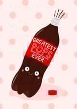 Fizzy Pop - Cute Card for Grandad - Dad - Pops Card - Fathers Day created by Ludicrous Prints