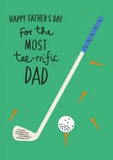 Classic Father's Day Golf Dad Card created by frances Wilson