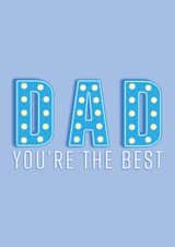 Card for Dad - Dad You're the best created by Helen Stephanie Design