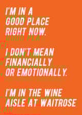 Wine Aisle - Good Place created by Lazarus Mule