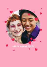 Personalised Anniversary Photo Card created by thortful - love cute Anniversary Personalised Photo Card 22153