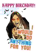 Funny Meat loaf themed Birthday Card created by The Birthday Songs