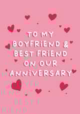 To My Boyfriend & Best Friend On Our Anniversary created by Cake For Breakfast