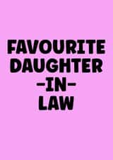 Funny birthday card for your favourite Daughter-in-Law created by Prints With Personality