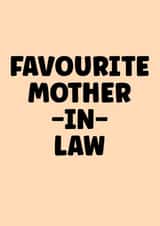 Funny birthday card for your favourite Mother-in-Law created by Prints With Personality