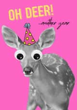 GOOGLY EYES FUNNY Dear Birthday Card created by Char's Designs