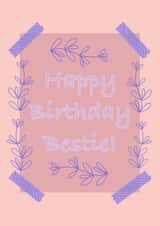 Cute bestie Happy Birthday wish - For family or friends created by Jade Tango