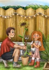 Cute summery card- for family created by Eleanor  Holmes 