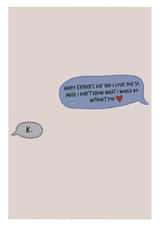 Funny Fathers Day Card - Dad’s are Bad Texters created by Reece Taylor Designs