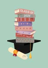 Cute Graduation Class - Class of 2026 created by Tara Hunte