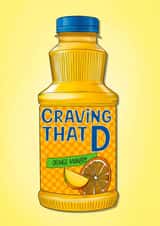 Cheeky Anniversary Card - Sunny D created by Poppy & Mabel