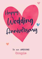 Cute Anniversary Card For Couple created by Nidd And Rigg!