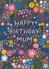 Floral Birthday Card For Your Lovely Mum created by Pear Tree Press