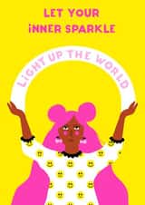 Sparkle and Shine: A Colorful Card for Inspiring Moments! created by Cherbear Creative Studio