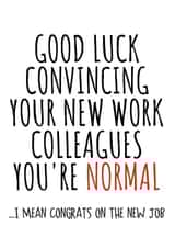 congrats on the new job created by TIMLSET