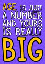 Funny birthday card for a loved one created by Designs by Ru