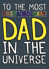 Heartfelt Father's Day Card - Extraordinary Dad created by Designs by Ru