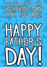 Cute fathers day card to celebrate your Dad created by Designs by Ru