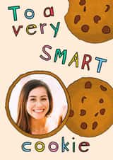 Personalised Congratulations Photo Card created by Lisa Wardle - smart cookie Congratulations Personalised Photo Card 19707