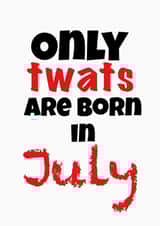 Funny birthday card for friends and family created by Caitlins Creations