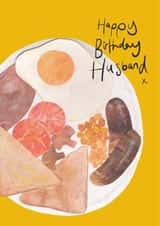 Birthday Card - Husband - Breakfast Fry Up created by Under the Willow Tree