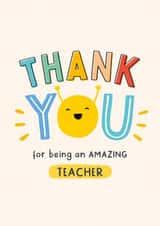 Heartfelt Thank You Teacher Card created by Macie Dot Doodles