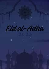 Night sky Eid al-Adha for Muslims created by KRISHIEL ANN VILLALON