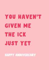 Funny Anniversary Card - For Him - Cheeky Card created by The Broad Lane Print