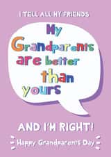My Grandparents Are Better Than Yours - Happy Grandparents Day created by @Laura Lonsdale Designs