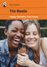 Personalised Birthday Photo Card created by Yay Days - Bestie friend Birthday Personalised Photo Card 19377