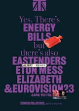 Funny Congratulations Card - British Citizenship - E created by CPB London