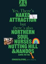 Funny Congratulations Card - British Citizenship - N created by CPB London