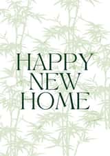 happy new home / plant lover home card / new home classic card created by Paper Party Cards