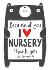 Thank you Nursery teacher or Key Worker created by Tandem Green by Beth Gunnell