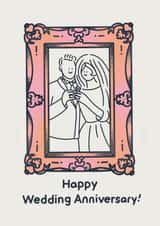 Wedding Anniversary Card created by Poppy Bignell