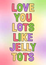 Sweet, colourful card to send loved ones created by Pecan Creations