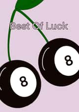 Best Of Luck Card created by Nevada Rose