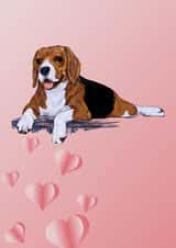 Beautiful Thinking Of You Card - Our Thoughts Are With You created by Dreamy Designs