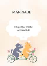 Funny Wedding Card for Newly Wed created by Dreamy Designs