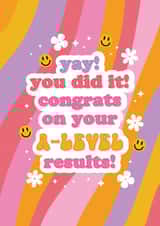 Cute Congratulations Card - A-Levels Exam Results created by Nicole Julia
